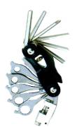 PAZZAZ BICYCLE MULTI TOOL KIT